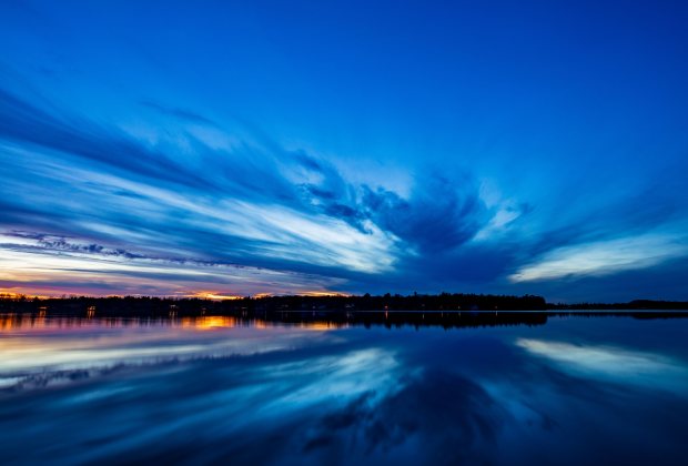 Dusk Upon Serpent Lake